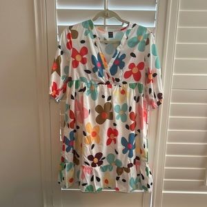 Colorful flower dress size XS
